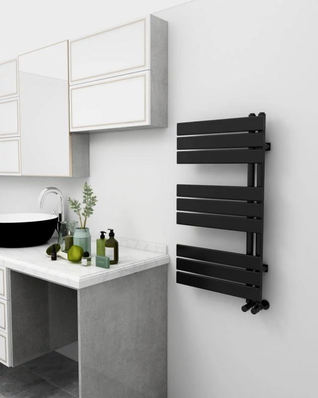 AREZZO design Horizont Black 900X500 törölközőszárítós radiátor AR-HB9050