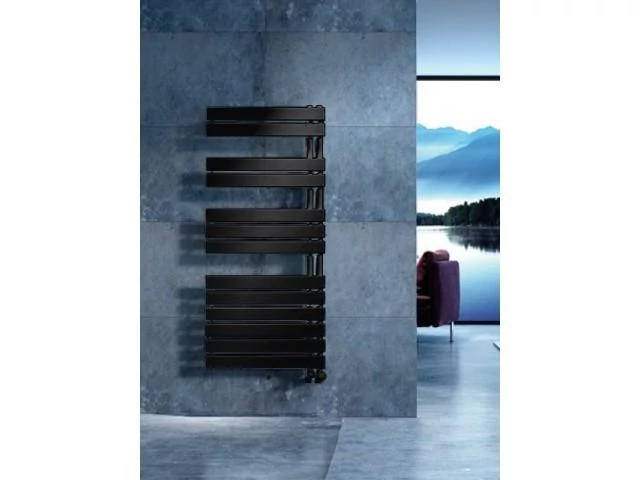 AREZZO design Horizont Black 1355x550 törölközőszárítós radiátor AR-HB13555