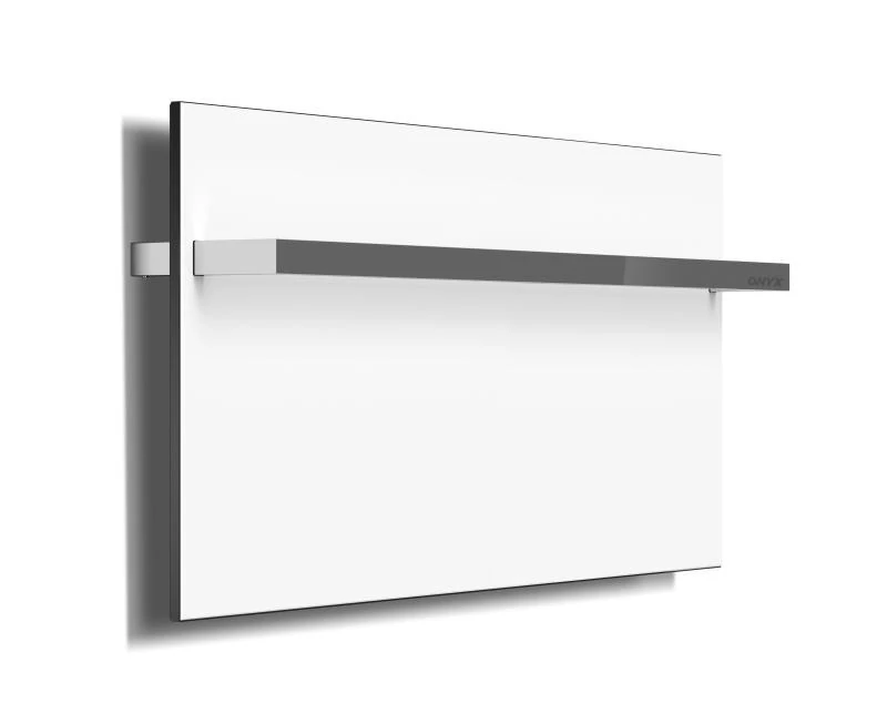 AREZZO design ONYX 1 WHITE MATT elektromos törölközőszárító radiátor, AR-ONYX1MWMATT