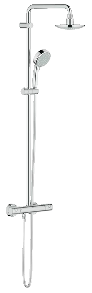 Grohe Tempesta Cosmopolitan Zuhanyrendszer 27922 Termosztátos csapteleppel