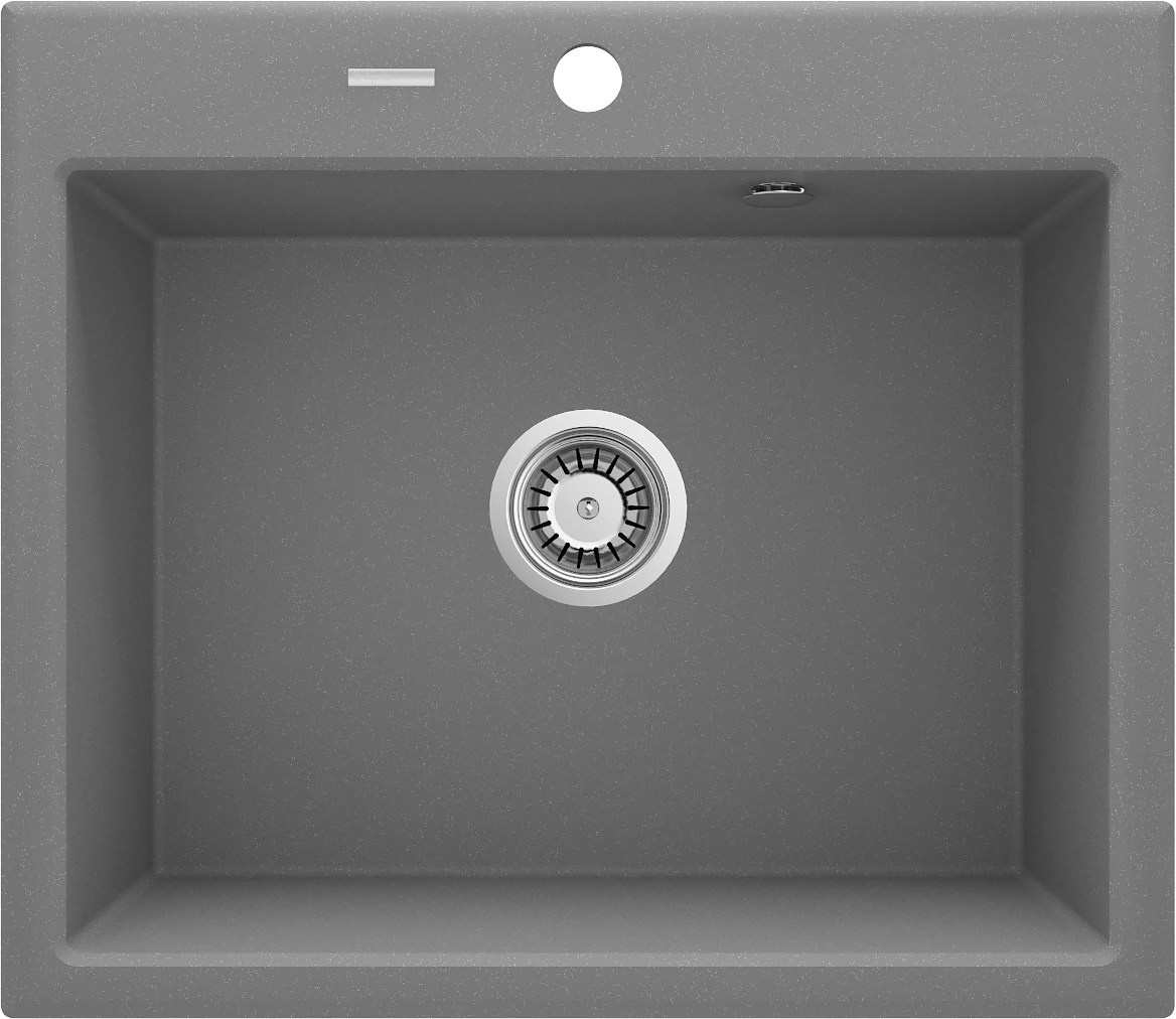 deante andante mosogató 600x520x197 metallic grey zqn s103