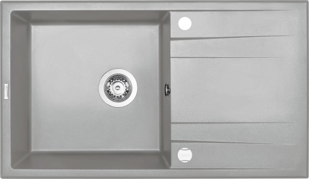 deante eridan 860x500x190 metallic grey zqe s113