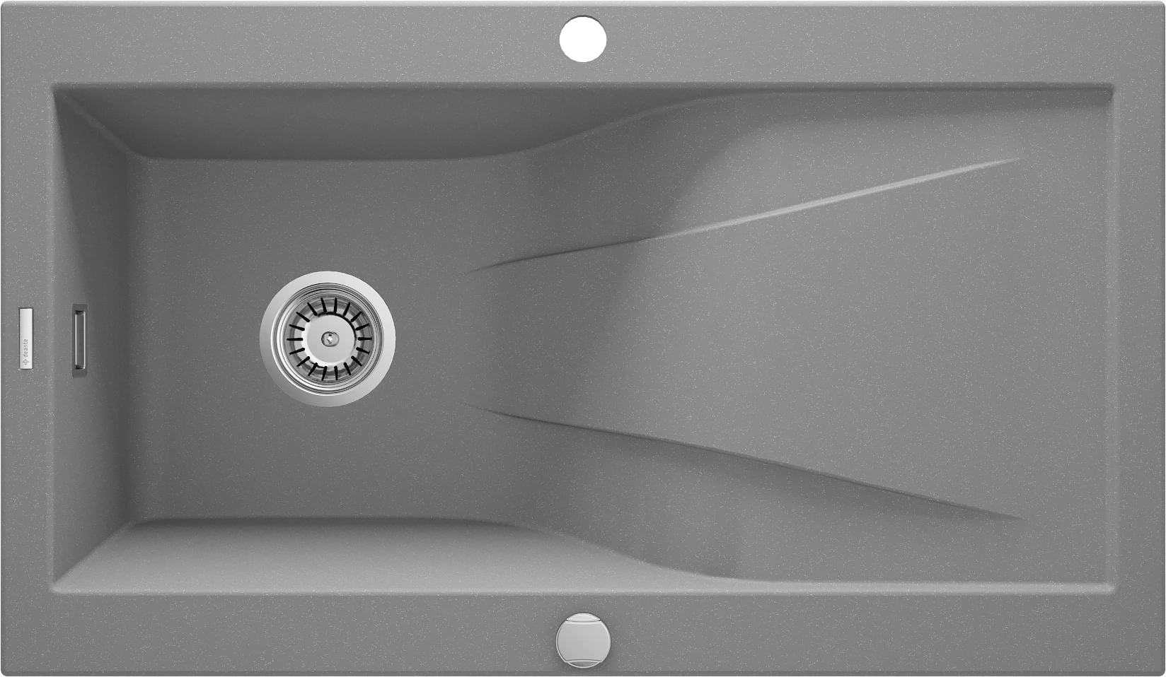 deante rapsodia 860x500x190 metallic grey zqr s113