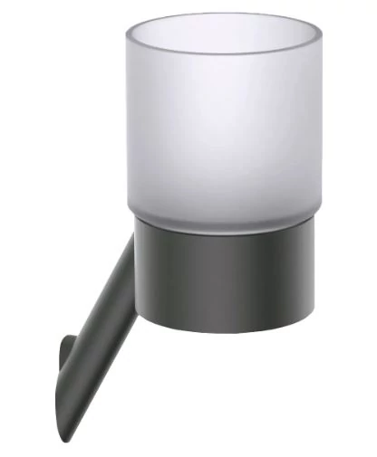 Deante Silia pohártartó fali, titánium