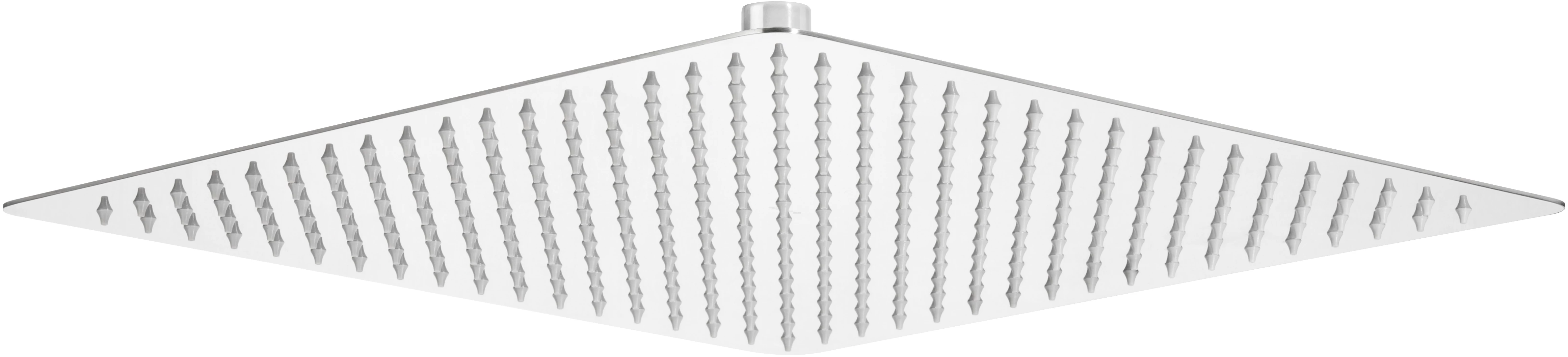 deante floks szögletes esőztető, acél króm 400x400x4,5mm nac 006k