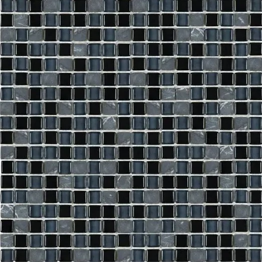 dunin aurora graphite 15 glossy moazik 30x30 cm