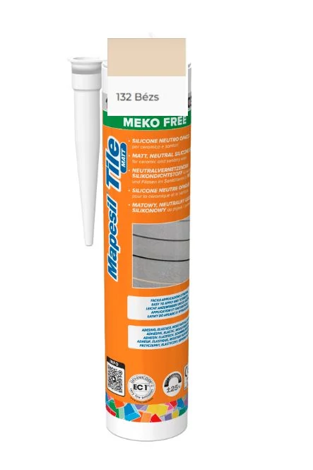 Mapei Mapesil Tile Matt szilikon 310 ml 132 beige