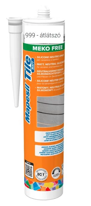 Mapei Mapesil Tile Matt szilikon 310 ml 999 átlátszó