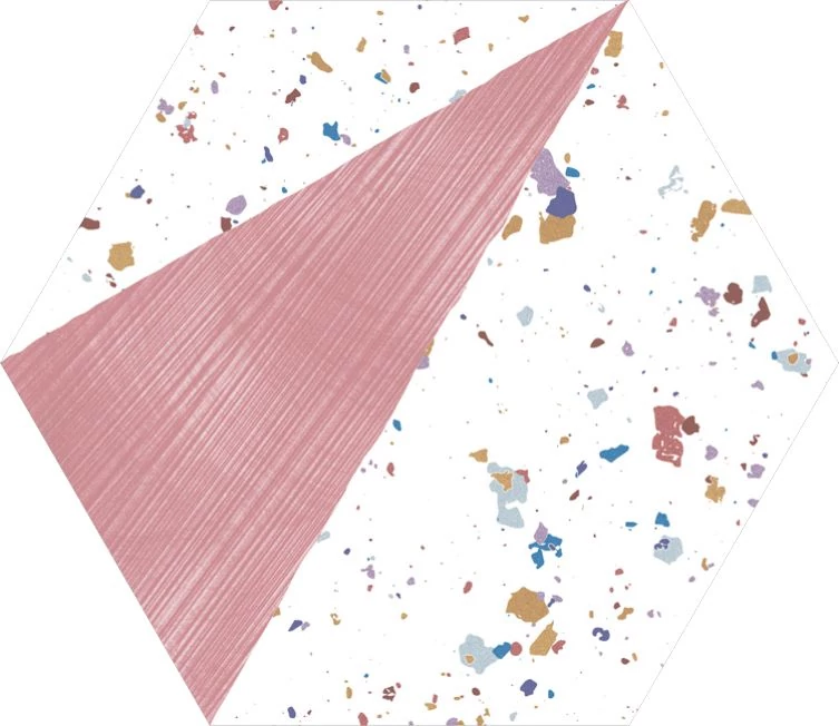 aparici stracciatella pink natural 25x29 cm