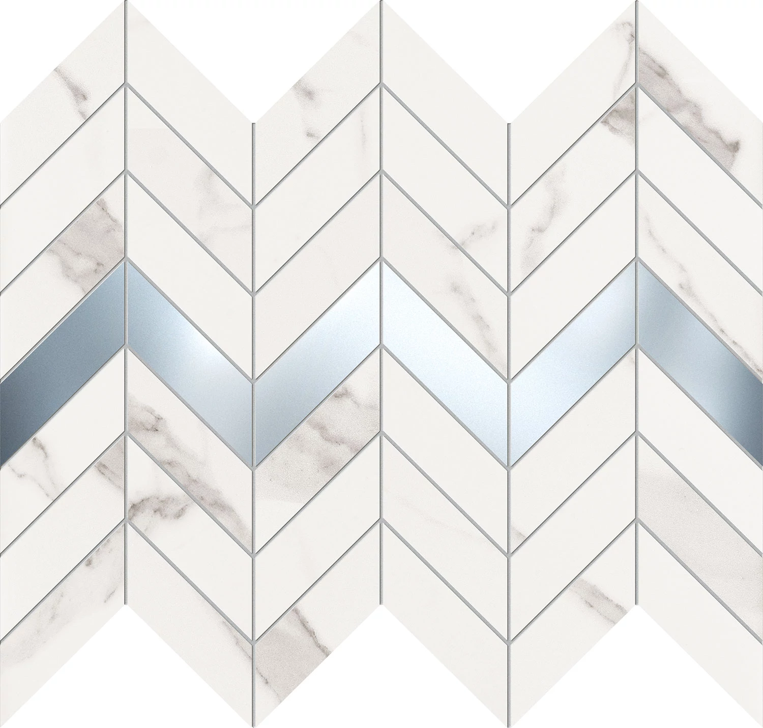 arte grand Vienna white mozaik 29,8x24,6 cm