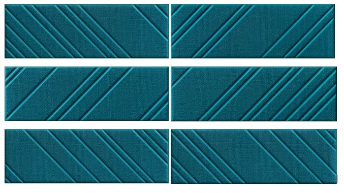 domino nesi bar blue str 23,7x7,8 cm