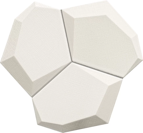 arte sabaudia white mozaik 19x21 cm