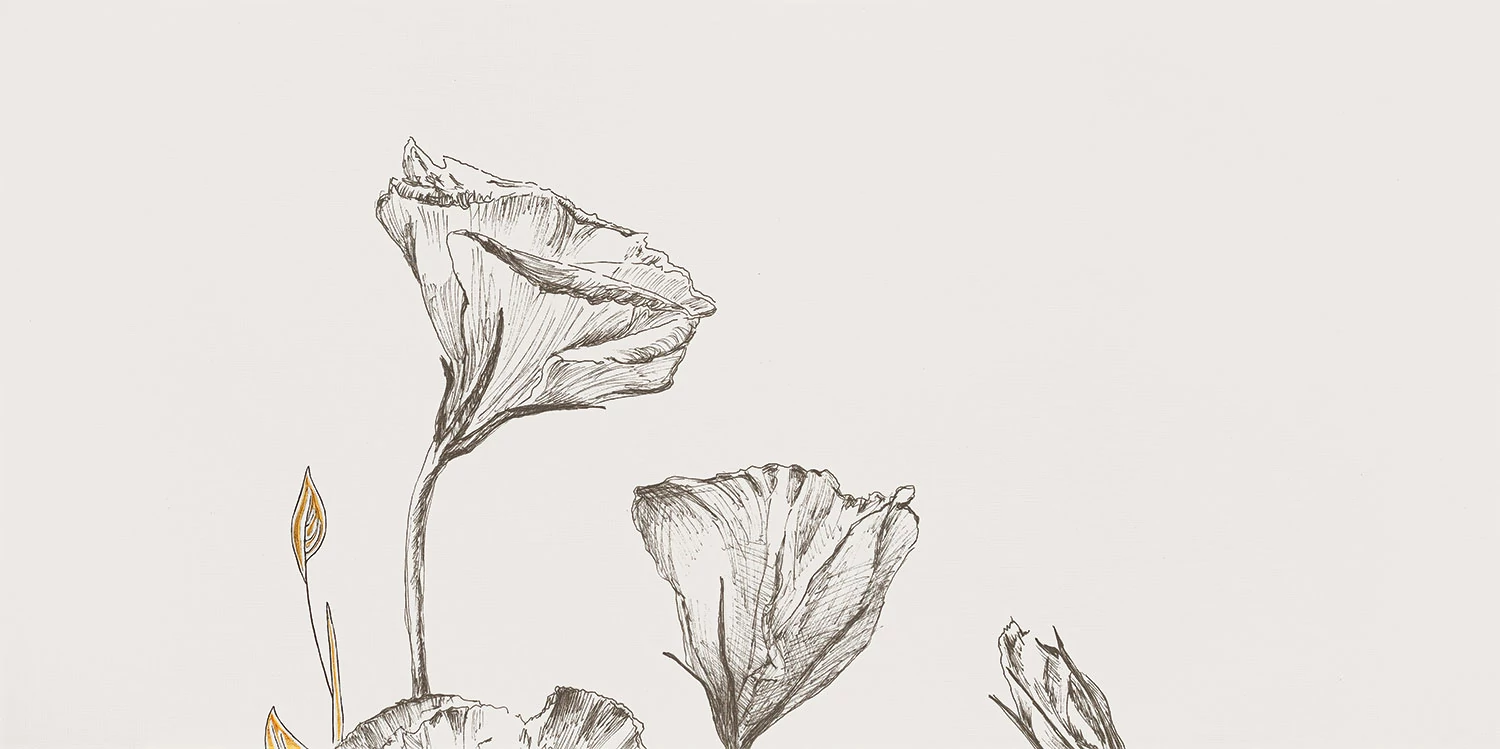 arte velo bianco element 4 flowers dekor 119,8x59,8 cm