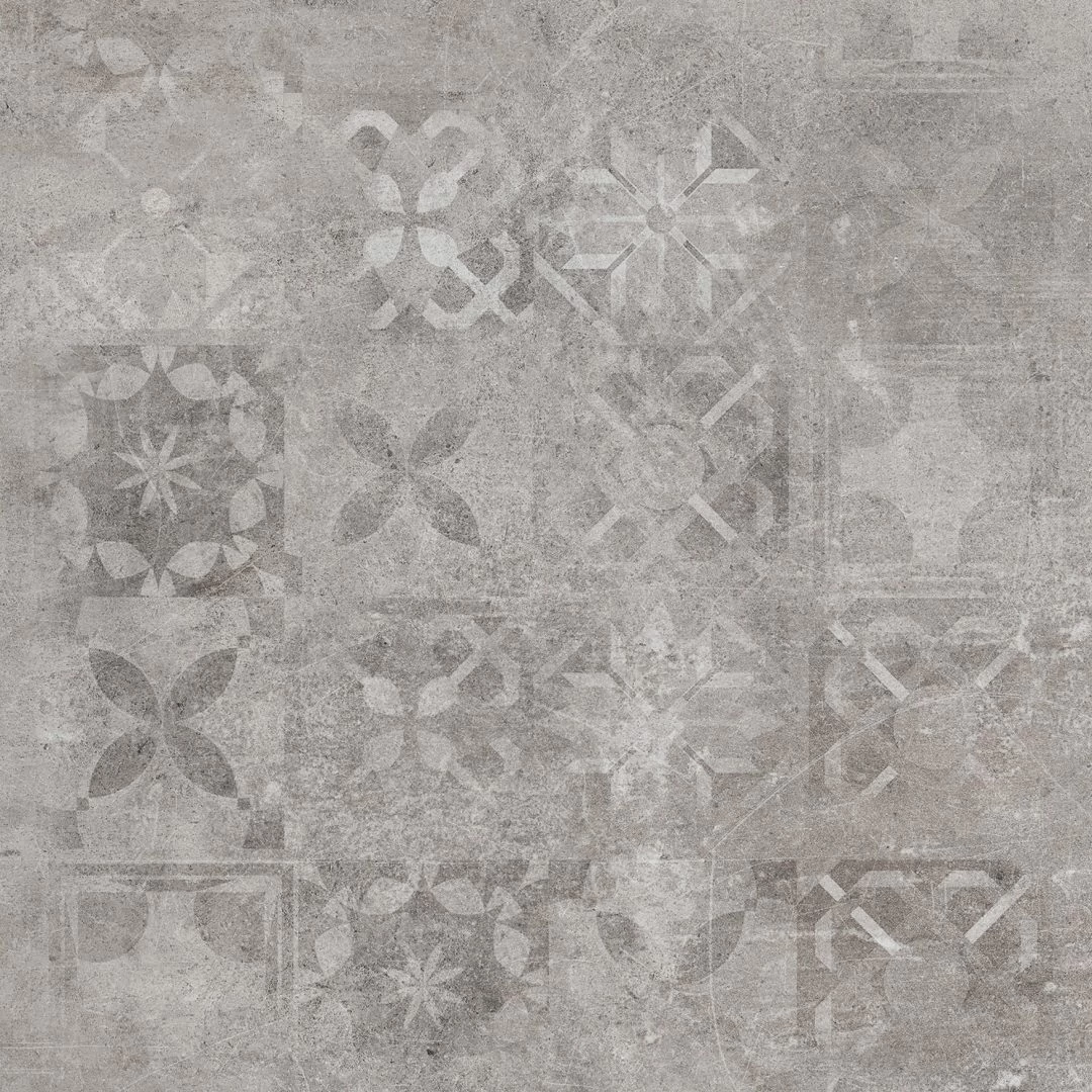 cerrad softcement silver pol decor patchwork 59,7x59,7 cm
