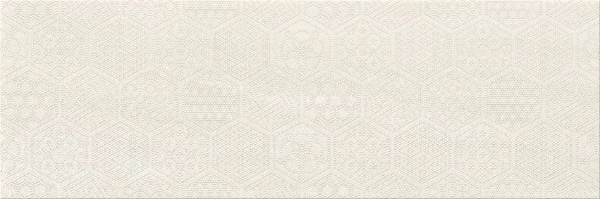 cersanit bantu cream heksagon inserto glossy csempe 20x60 cm