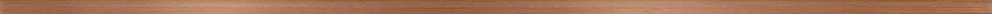 cersanit metal copper border glossy 1x74 cm