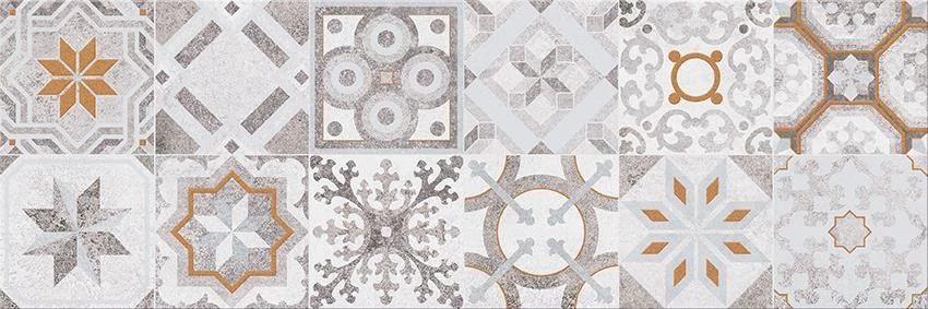 cersanit concrete style patchwork dekor 20x60 cm