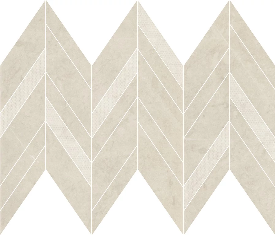 cersanit manzila beige chevron mix mozaik 25,5x29,8 cm