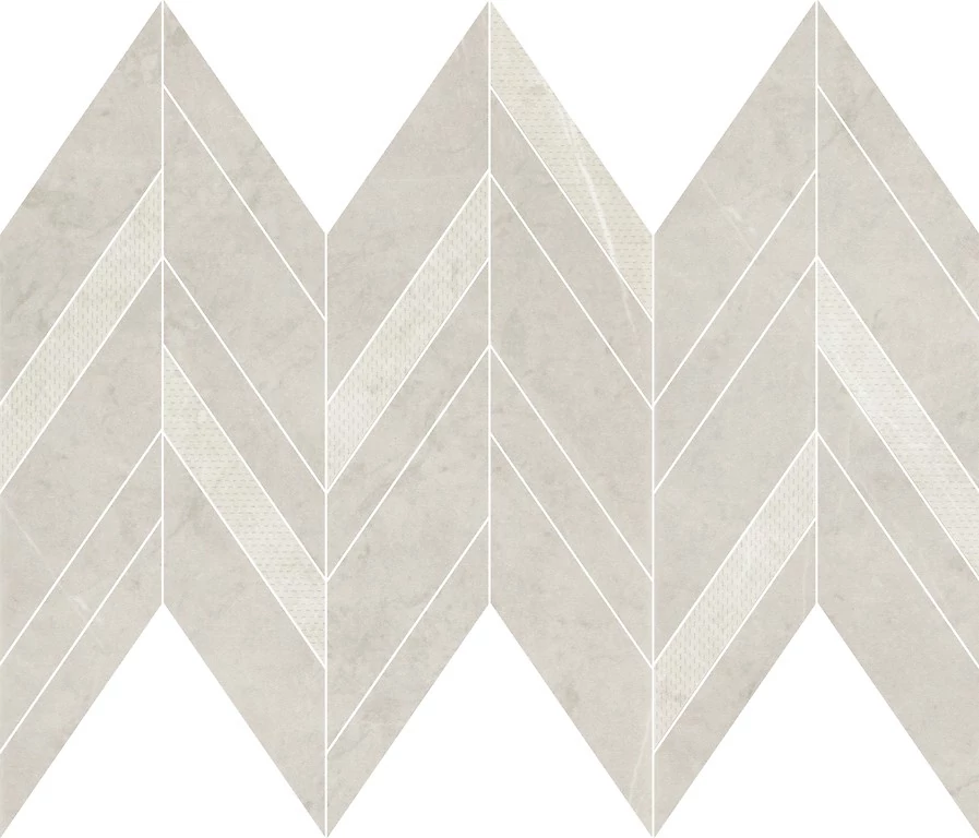 cersanit manzila grys chevron mix mozaik 25,5x29,8 cm