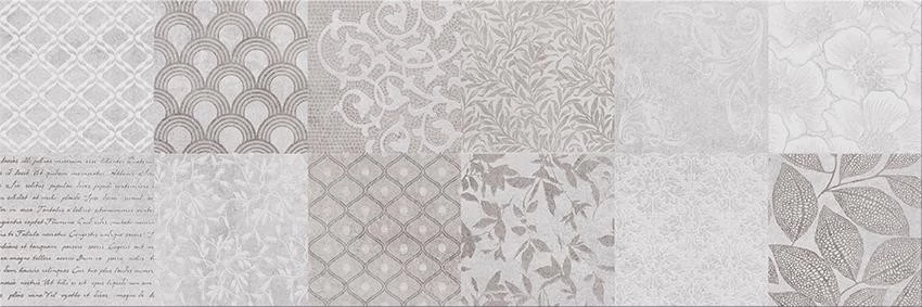 cersanit snowdrops patchwork csempe 20x60 cm