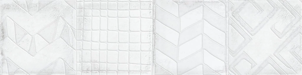 Cifre alchimia white brillo dekor csempe 7,5x30 cm