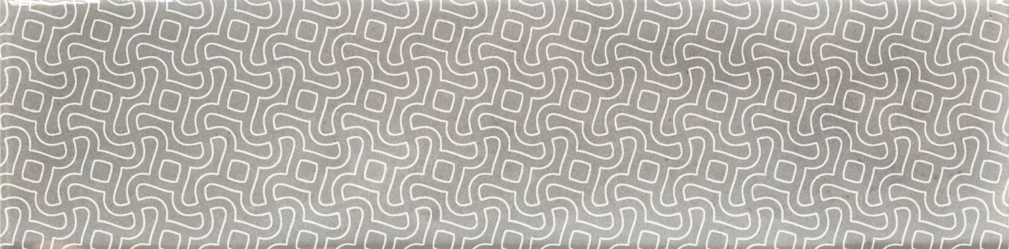 cifre opal grey decor csempe 7,5x30 cm