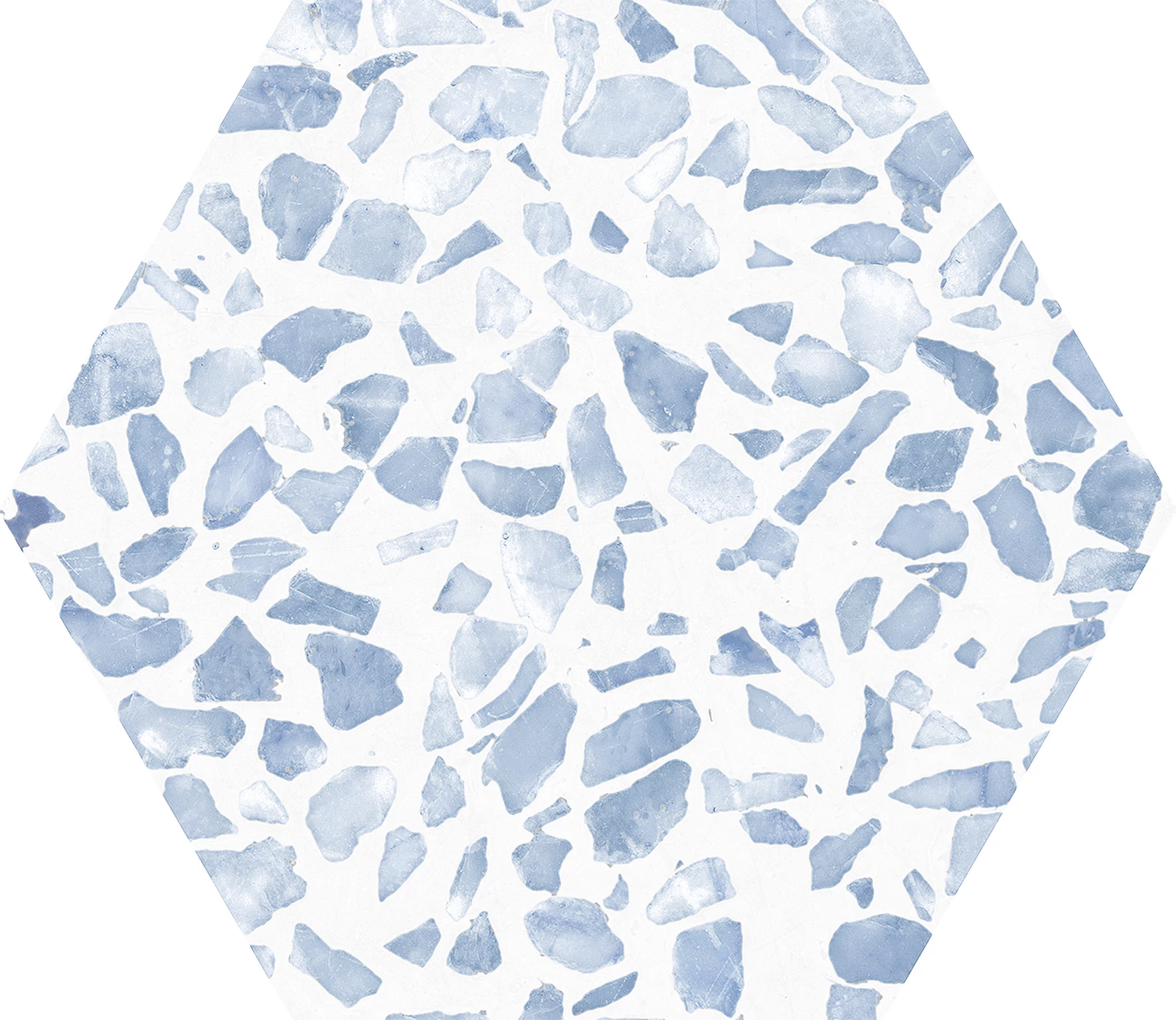 cifre riazza hex blue 23,2x26,7 cm