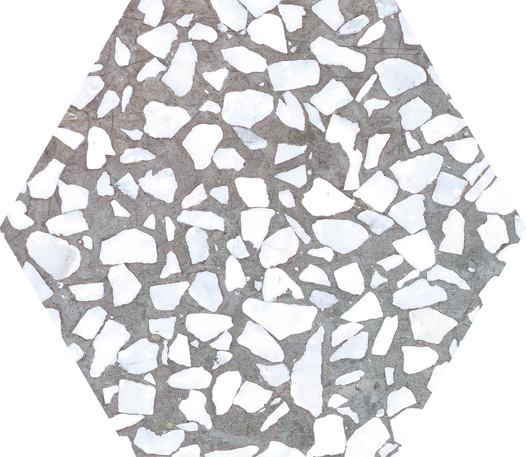 cifre riazza hex grigio 23,2x26,7 cm