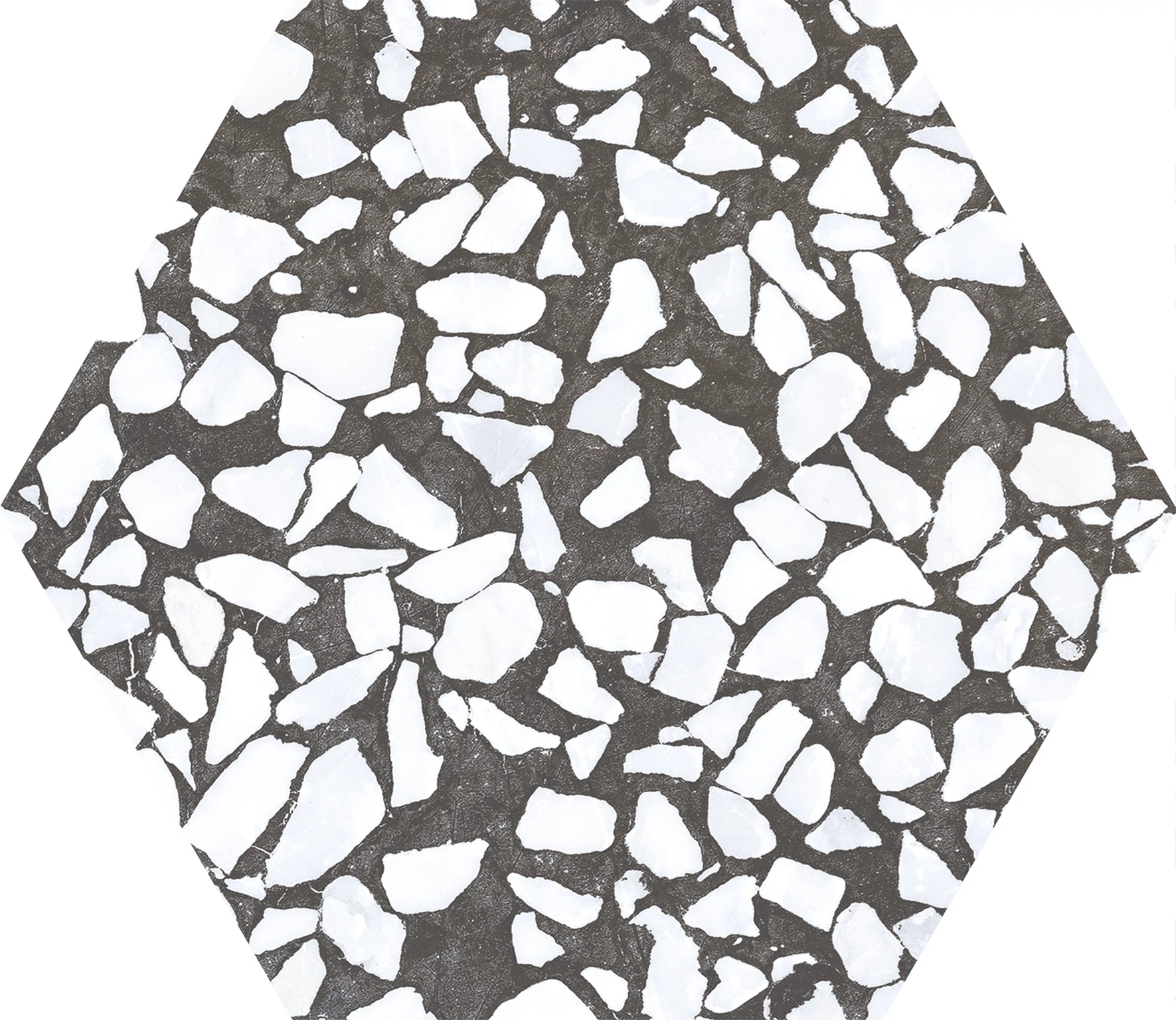 cifre riazza hex nero 23,2x26,7 cm