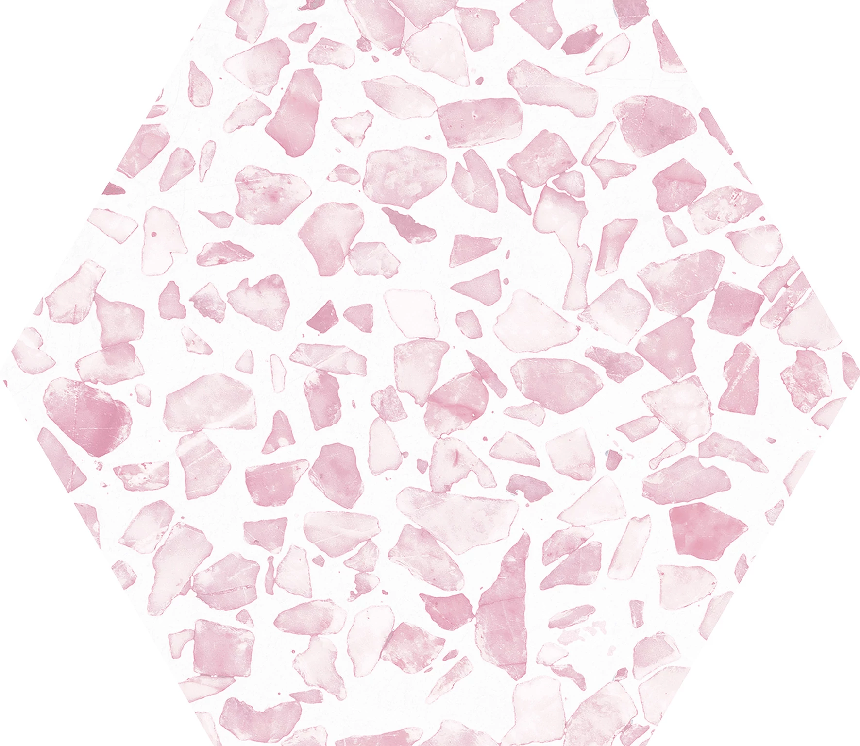 cifre riazza hex pink 23,2x26,7 cm
