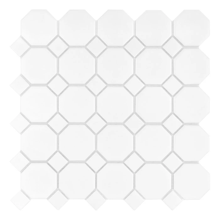 dunin mini octagon white 55 matt 29,5x29,5 cm