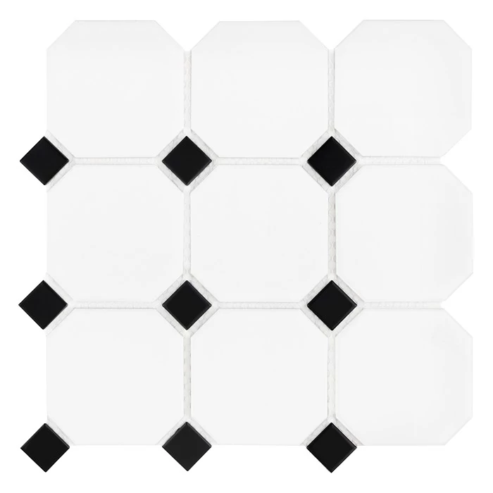 dunin octagon white 95 matt 30,1x30,1 cm