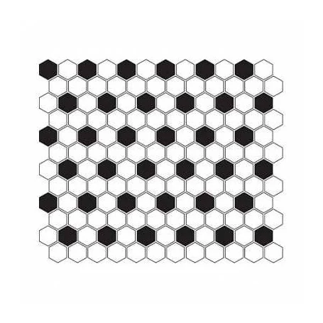 dunin mini hexagon b&w mix mozaik 26x30 cm