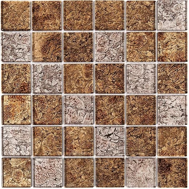 dunin spark walnut mix 48 glossy mozaik 29,8x29,8 cm