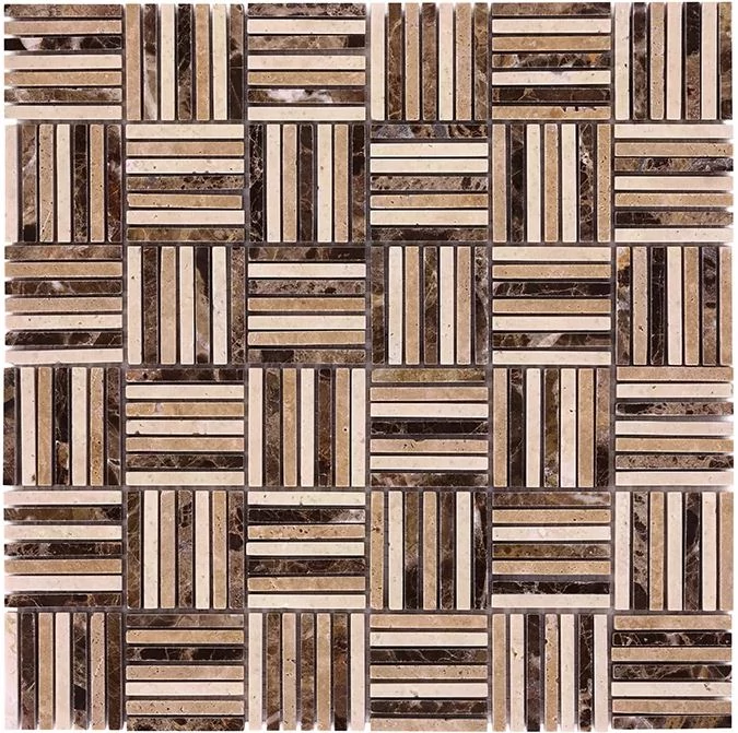 dunin emperador tatami mix 48 glossy mozaik 30,5x30,5 cm