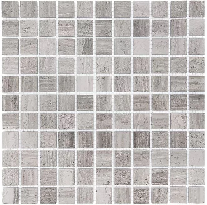 dunin woodstone grey 25 glossy mozaik 30,5x30,5 cm