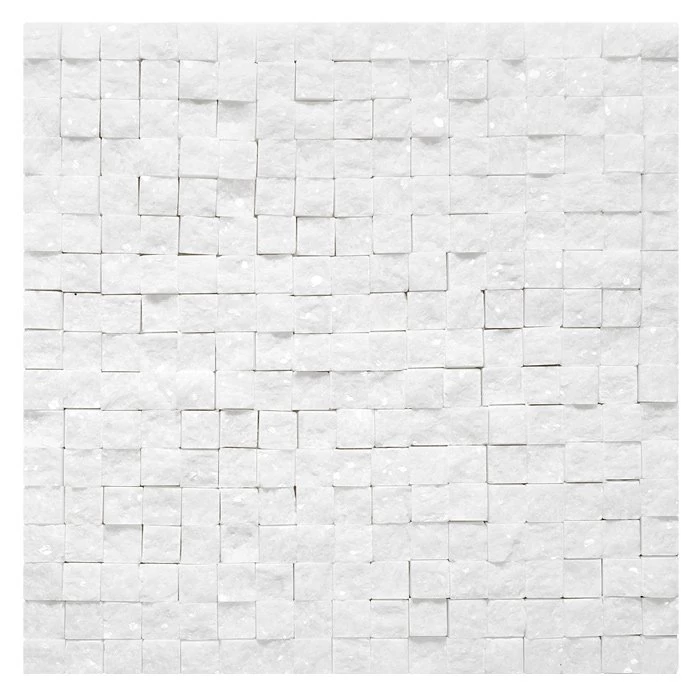 dunin zen crystal white rock 18 matt mozaik 30,5x30,5 cm