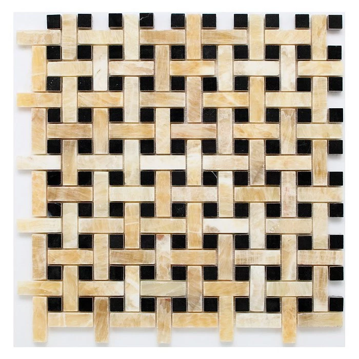 dunin zen honey onyx bw01 glossy mozaik 30,5x30,5 cm