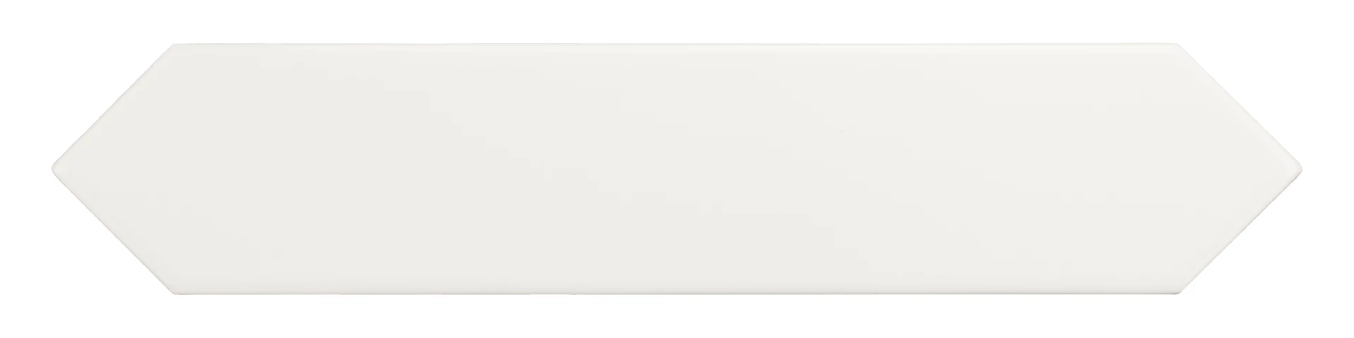 equipe arrow pure white csempe 5x25 cm