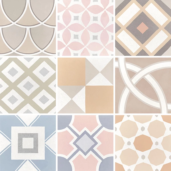 equipe caprice deco patchwork pastel 20x20 cm
