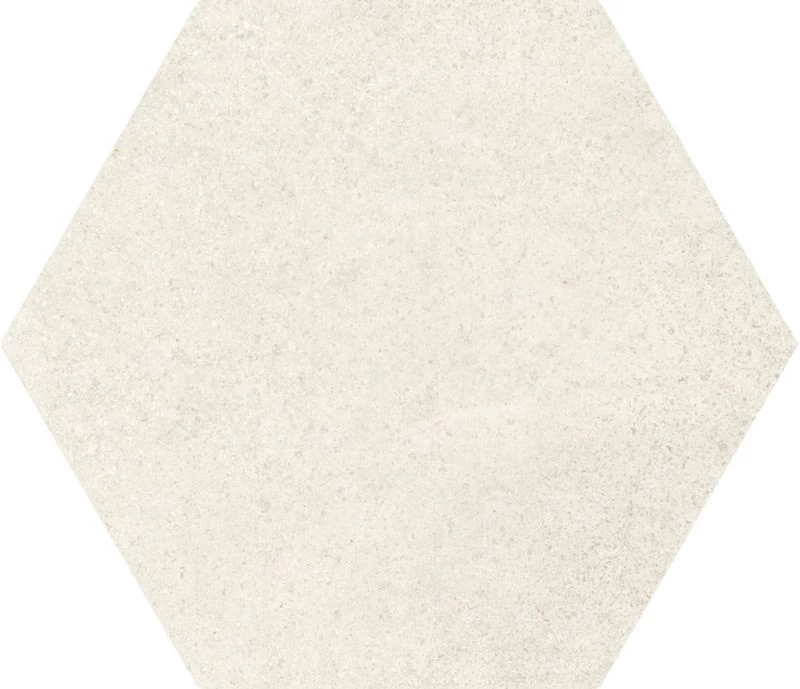 equipe hexatile cement white 20x17,5 cm