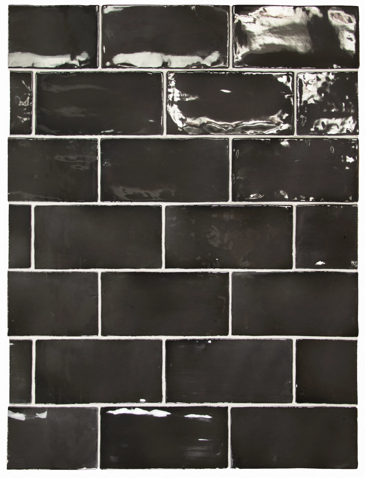 equipe manacor black csempe 7,5x15 cm