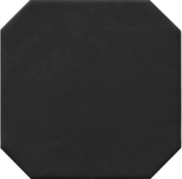 equipe octagon negro mate 20x20 cm