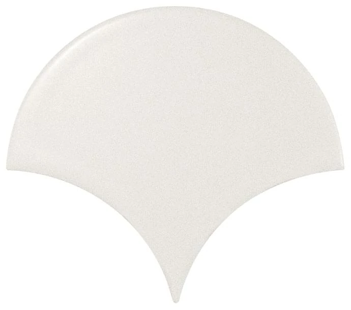 EQUIPE SCALE FAN WHITE MATT 10,6X12