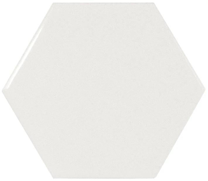 EQUIPE SCALE HEXAGON WHITE 12,4X10,7