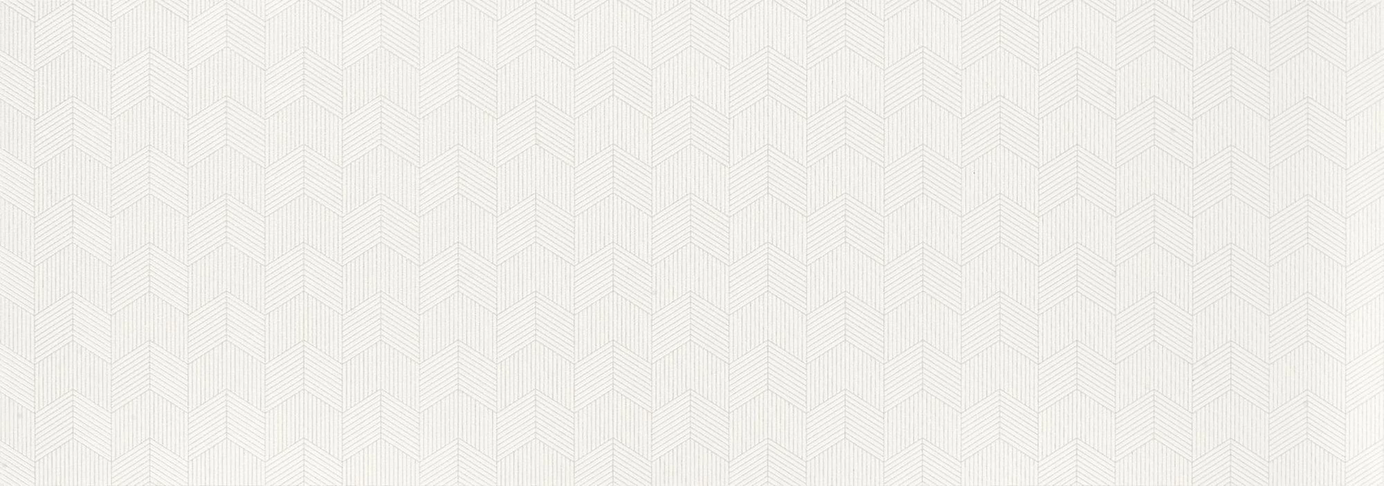 fanal pearl white chevron mate 31,6x90 cm