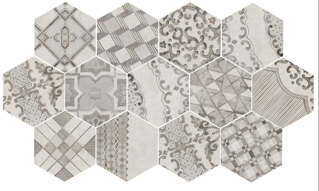 marazzi clays decoro cementine c/l MM7Z 21x18,2 cm