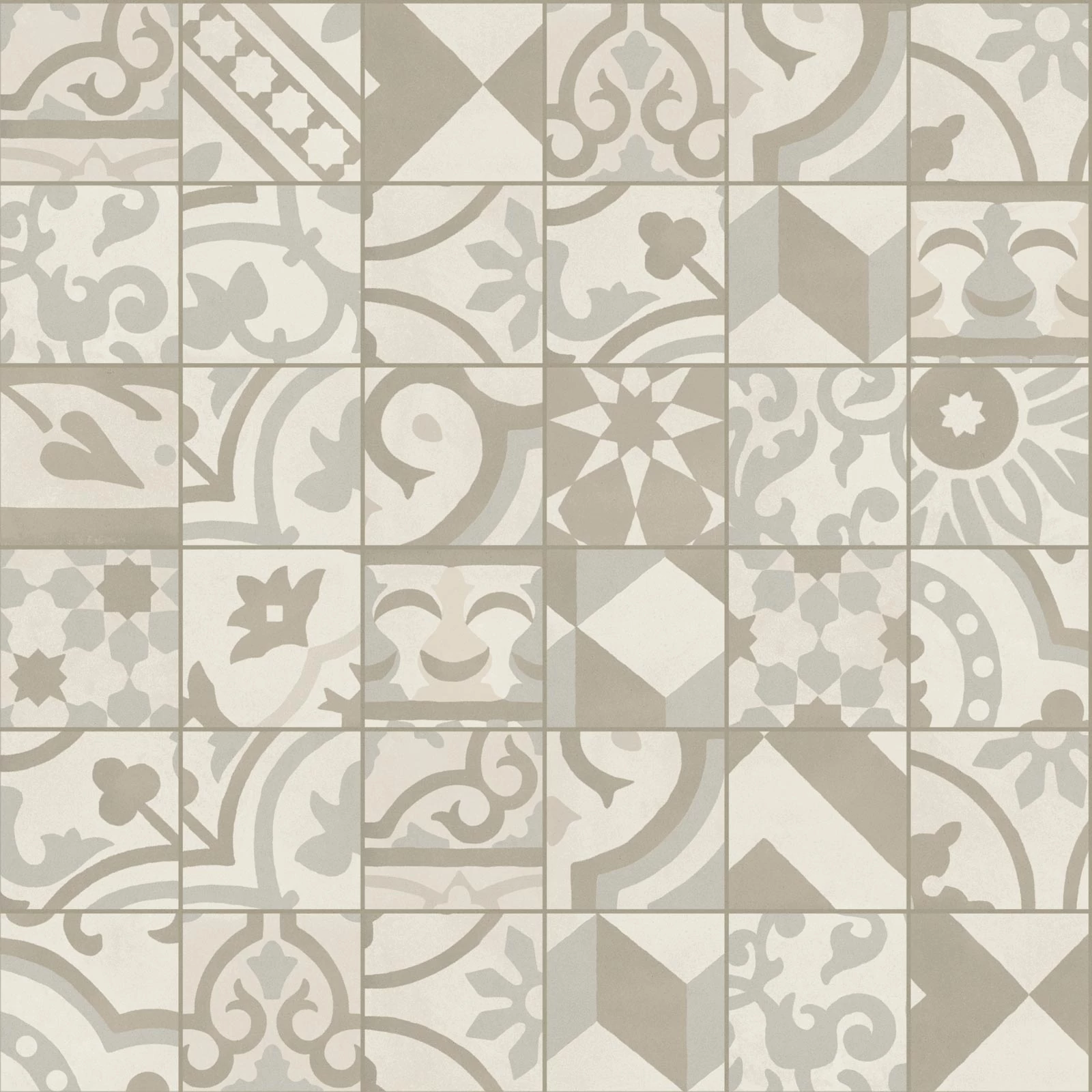 marazzi d_segni blend decoro mix osso M61P 10x10 cm