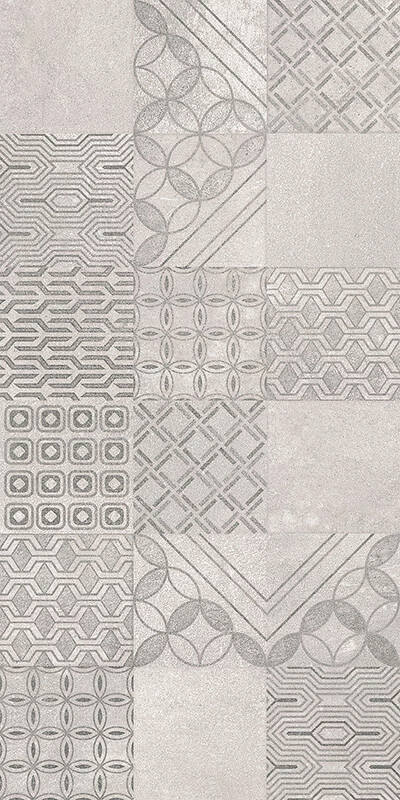 paradyz harmony grys patchwork csempe 30x60 cm