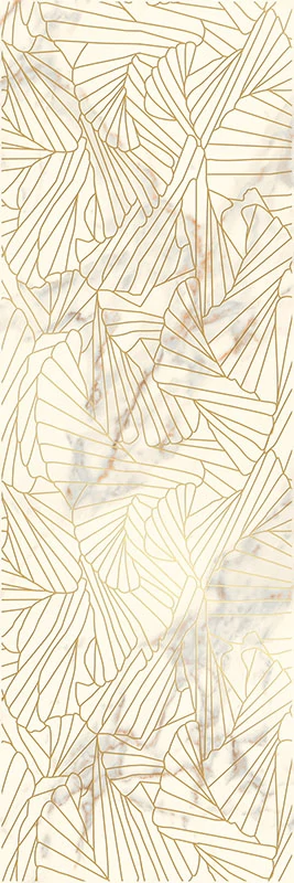 paradyz serene bianco inserto 25x75 cm